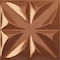 Ekena Millwork 11 7/8in. W x 11 7/8in. H Helene EnduraWall Decorative 3D Wall Panel Covers 0.98 Sq. Ft. WP12X12HEBCO - alternate 1
